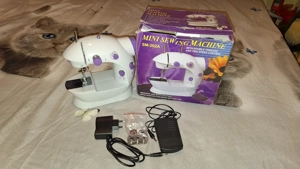Mini masina de cusut portabila - imagine 4