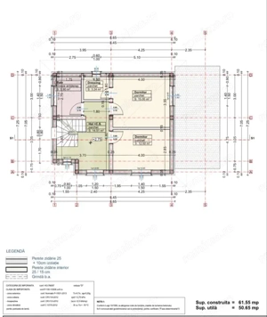 Casa etaj, 120 mp utili, 320 mp teren, zona Burdujeni - imagine 5