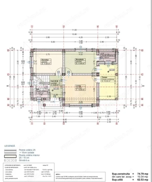 Casa etaj, 120 mp utili, 320 mp teren, zona Burdujeni - imagine 6