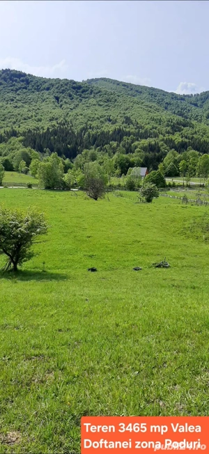 Teren de vanzare 3465 mp intravilan Valea Doftanei, zona Poduri