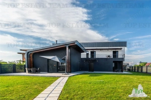 Casa moderna in Corbeanca cu 5 dormitoare si instalatia pentru piscina pregatita