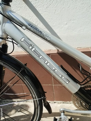 Bicicleta Din Aluminiu Fitness Roți Pe 28 Inch ,24 Viteze Full Shimano Furcă Pe Telescop - imagine 3