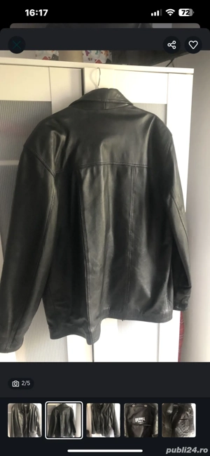 Vand  Geaca de Piele Barbati