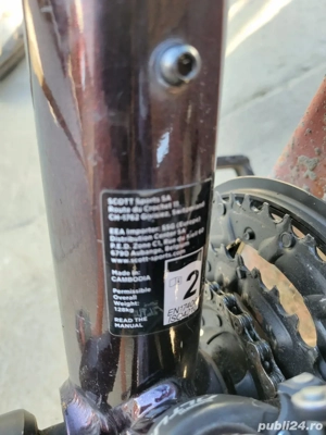 Bicicleta Scott  - imagine 3