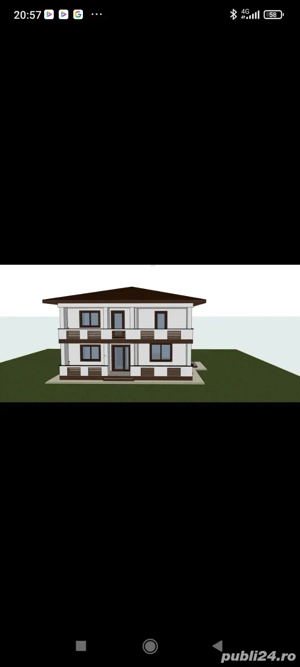 teren cu casă in constructie - imagine 3