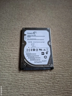 HDD Seagate Laptop Thin, 500 GB