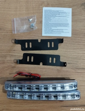 Set lumini de zi led auto, nou! - imagine 2