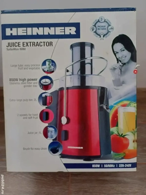 Vând Storcator de fructe si legume HEINNER - imagine 1