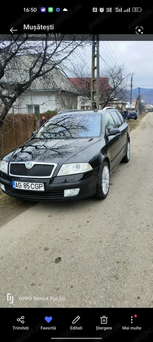 Skoda Octavia 2 2.0 140cp 2008 - imagine 3