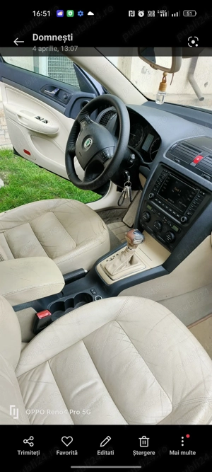 Skoda Octavia 2 2.0 140cp 2008 - imagine 4