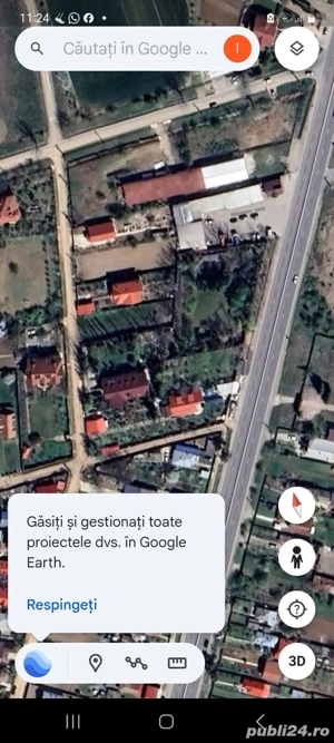 Vand teren intravilan,la DN1,Ciolpani - imagine 2