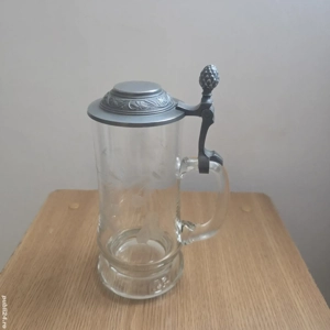 Halba de bere 0,5l sticla cu capac din staniu 