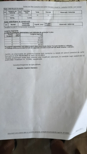 Vând teren extravilan pe raza com.Simian, jud.Mehedinti - imagine 2