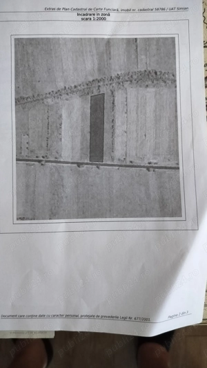 Vând teren extravilan pe raza com.Simian, jud.Mehedinti - imagine 3