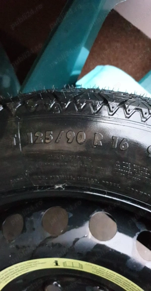 Vand roata de rezerva noua 125/90 R16 - imagine 3