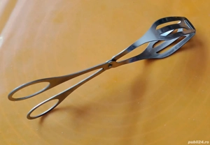 Clește din inox de luat alimente - imagine 2