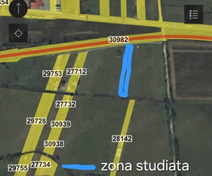  Vând teren extravilan   Beclean, zona Hergheliei - imagine 2