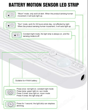 Banda led cu senzor de miscare  - imagine 4