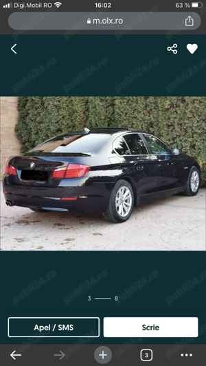 Vând BMW 525 xDrive motor 2.0 D  - imagine 6