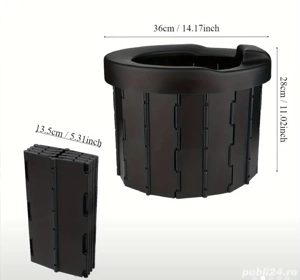 Toaleta plianta camping - imagine 3