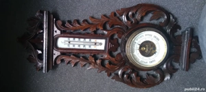 Barometru termometru ANEROID  - imagine 3