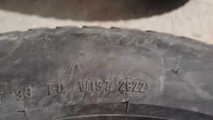 Jante auto vw ,seat  5×112   pe 16 originale + cauciucuri  - imagine 4