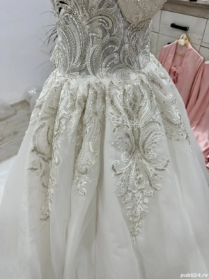 Vand rochie mireasa  - imagine 4