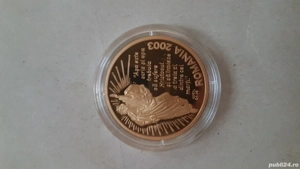 Moneda BNR, Tema biblica, Isus Hristos.Romania 2003. Rara