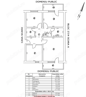 Vand apartament 3 camere Dorobanti 1