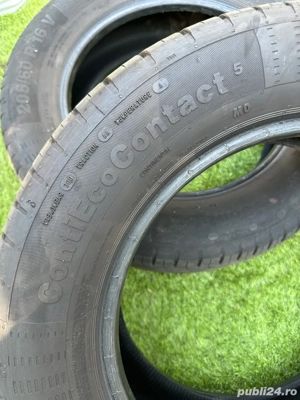 Vand 2 anvelope Continetal Contieco Contact 5 205 60 R16 - imagine 5