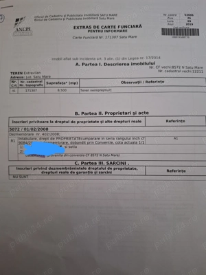 Teren extravilan de vanzare  - imagine 5 Teren extravilan de vanzare  - imagine 5