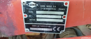 Met suspendat Kuhn 1200l - imagine 3