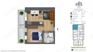 Apartamente garsoniere de vanzare, prima linie la mare, Costinesti-Epava - imagine 9