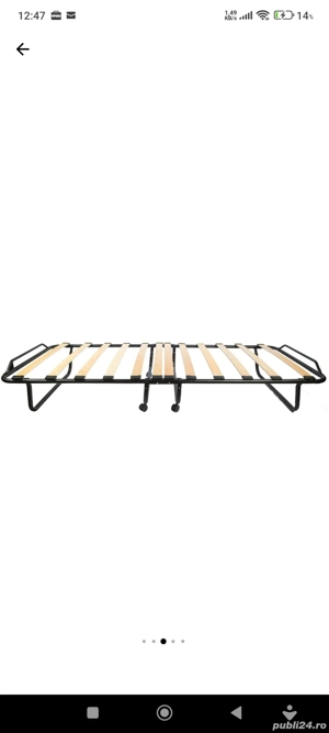 Vând pat somiera  - imagine 2