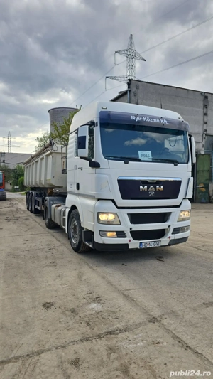 Cap tractor MAN TGX 18.440 2008 cauciucuri 90% - imagine 4