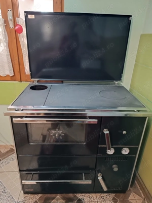 Soba tip centrala Alga Plam 23 kW, potrivită pt a încălzi  130 mp