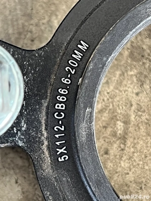 distantiere 20mm 5x122 66,6 - imagine 2