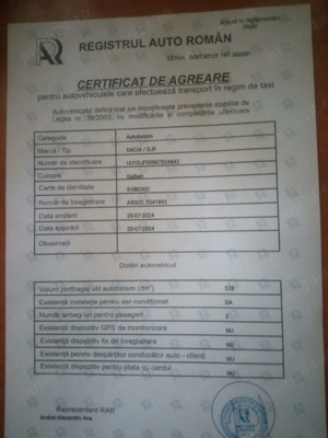 vand logan 2021 prestige cu gaz din fabrica - imagine 9