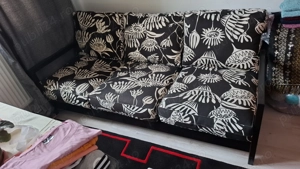 Canapea din lemn luate de la ikea