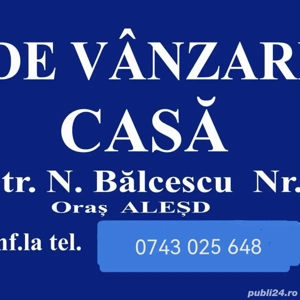 Casă de vânzare