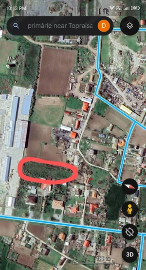 Teren intravilan arabil 3846 mp, Topraisar.Zona buna,sub pretul pietei. Pt locuinte sau orice.  - imagine 5