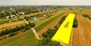 Teren intravilan construibil Bolintin Deal 5000 mp - dublă deschidere