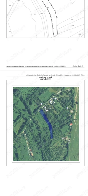 Vânzare teren intravilan în Talea, Prahova   2724 mp - imagine 2