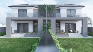 Duplex 4 camere - pompa de caldura, panouri fotovoltaice - Sacalaz