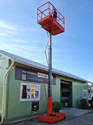 nacela telescopica 9 metri - imagine 5