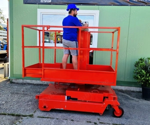 nacela telescopica 9 metri - imagine 2