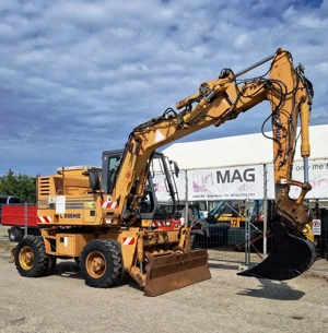 excavator pe roti cale ferata CASE 788 - imagine 3