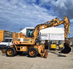 excavator pe roti cale ferata CASE 788 - imagine 2