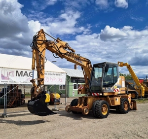 excavator pe roti cale ferata CASE 788 - imagine 4