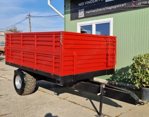 remorca monoax basculabila agricola